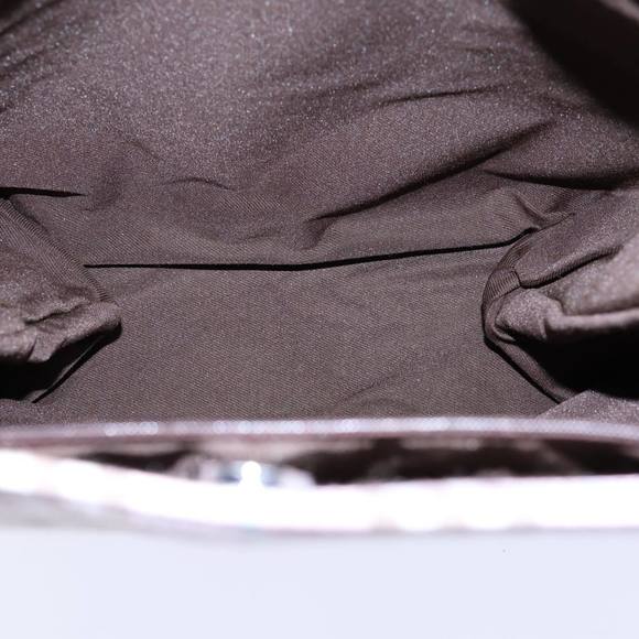 BURBERRY Nova Check Hand Bag Canvas Pink Auth 72132 - Picture 11 of 16